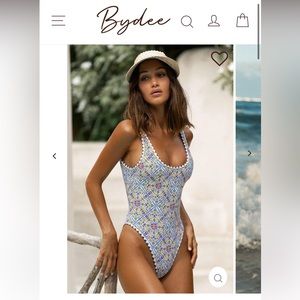 Bydee Madrid Swimsuit One Piece in Sicilia - Size Small